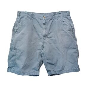 Carhartt B147 FAT Men 38 Original Fit Canvas Carpenter Work Shorts Gray Gorpcore